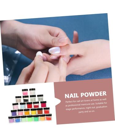 Baluue 48 Boxes Nail Crystal Powder Arycil Powder Nail Carving Powder DIY Manicure Powder Nail Powder - Buy Online on GoSupps.com
