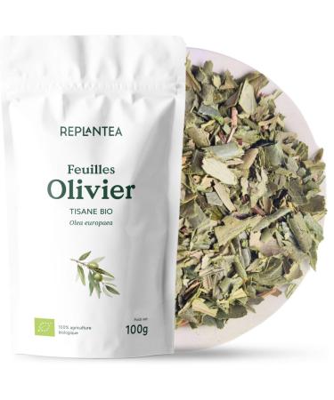 FEUILLE D'OLIVIER BIO 100g | Tisane de Feuilles d'olivier | Olivier Feuilles Coup es REPLANTEA