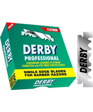 Derby Professional Single Edge Razor Blades - Pack of 400 for Smooth Shaving | International Shipping Available - Buy Online on GoSupps.com