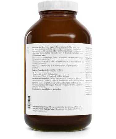 OmegaGenics EPA-DHA 500 - Lemon Flavor - 240 Softgels - Buy Online on GoSupps.com