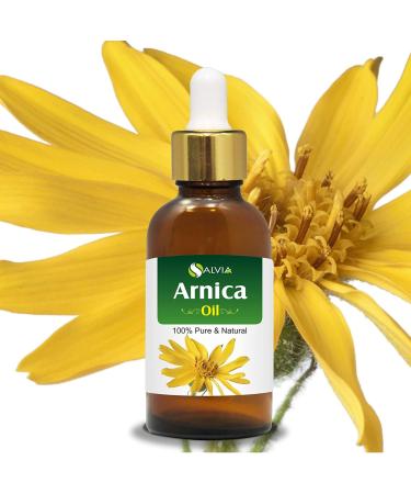 Arnica Essential Oil (Arnica Montana) by Salvia 100% Pure & Natural - Undiluted Uncut Cold Pressed Aromatherapy Premium Oil - Therapeutic Grade - 15 ML with Dropper Arnica 15.00 ml (Pack of 1) - Buy Online on GoSupps.com