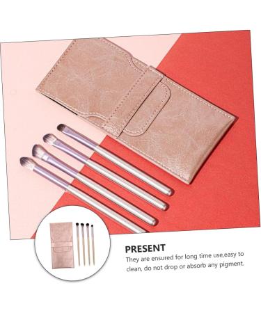 Baluue 1 4pcs Eye Makeup Brushes Eye Makeup Brush Kit Blush Makeup Brush Cosmetic Tool Plastic Pink medium Pink - Buy Online on GoSupps.com