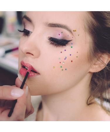 Star Shape Glitter Confetti - 10g Multicolor for Christmas Cards, DIY Home Decor, Nail Art - Buy Online on GoSupps.com