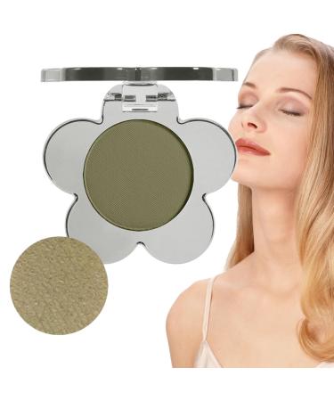 Eyeshadow Single - Natural Colors Make Up Eyeshadow Makeup Highlighter Matte Flower Shape Eye Shadow Long Lasting Wear Glitter Primer Palette 105