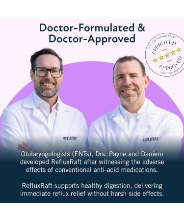 RefluxRaft Acid Reflux Therapy with Organic Alginate Rapid & Long Lasting Gerd LPR & Digestion Symptom Support Zero Sugar Gluten Free Low Sodium Berry Burst 47 Gel Servings 8 OZ Bottle 2 Pack - Buy Online on GoSupps.com