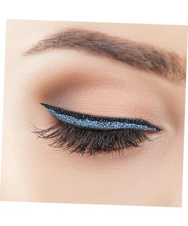 Mikinona Green Stickers Glitter Eyeshadow 12 Pairs Glitter Eyeliner Eye Makeup Tools Eyeliner Decal Invisible Eye Line Strips Miss Double Eyelid Sticker Adhesive Tape Glitter Stickers - Buy Online on GoSupps.com