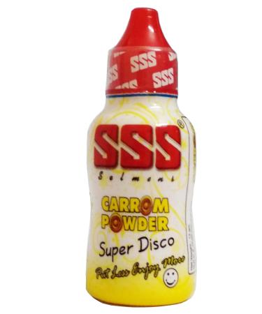 SSS Carrom Powder Super Disco 20Gm Practice Export Quality