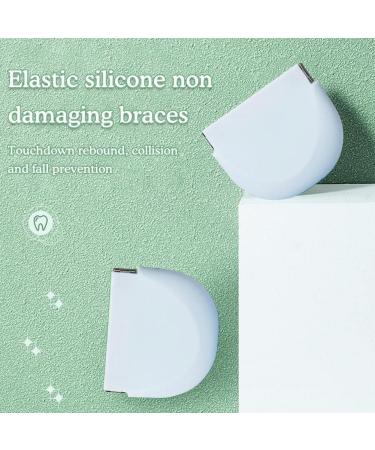 Transparent Orthodontic Aligner Storage Bag - Portable Silicone Comfortable Dental Case for Tooth Aligners - Light Blue 90x75x25mm - Buy Online on GoSupps.com