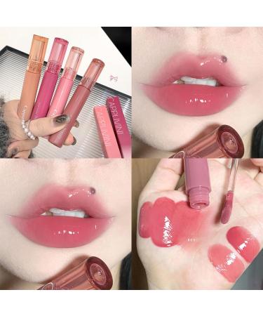 6 PCS Hydrating Lip Gloss & Tinted Lip Balm Set | Long-Lasting Waterproof Moisturizing Lipstick | International Shipping Available - Buy Online on GoSupps.com