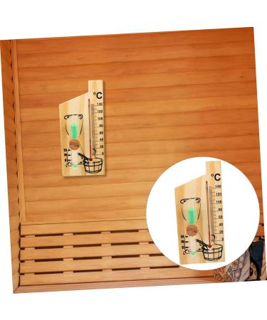 Premium Sauna Timer Glass Tube Hourglass - 15 & 2 Minutes Rotating Sand Timer for Sauna Oven & Beach Use - Buy Online on GoSupps.com