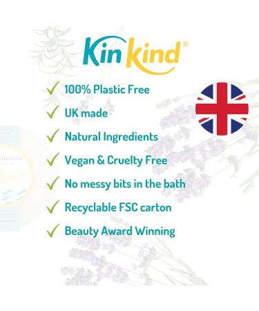 KinKind REVEAL me! Body Scrub Bar. Exfoliate to reveal fresh new skin. Natural exfoliators. No plastic No mess in the shower. Vegan & Cruelty free. UK made. Lime BodyScrub Bar - Buy Online on GoSupps.com