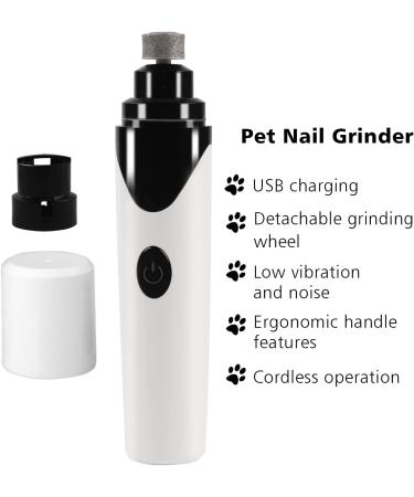 ORISOIL SOBAKEN Electric Pet Nail Grinder for Cats and Dogs | Rechargeable and Quiet Trimmer Clipper for Small to Medium Pets | Professional Grooming Tool - Buy Online on GoSupps.com