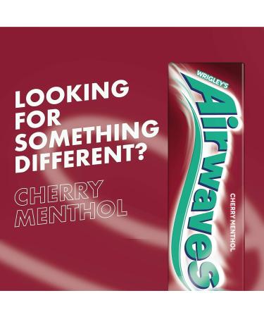 Wrigley's Airwaves Cherry Menthol Chewing Gum (5 Packets) - Buy Online on GoSupps.com