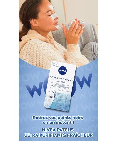 NIVEA Ultra Purifying Freshness Patches (1 x 6 patches) Patches enriched with Citric Acid against blackheads & impurities Cleansing patches for all skin types - Buy Online on GoSupps.com