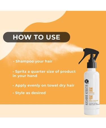 Kashmir Keratin THE ONE Leave In Mask 12 in 1 Hair Treatment 8 Fl Oz - New Presentation & Formula - Buy Online on GoSupps.com