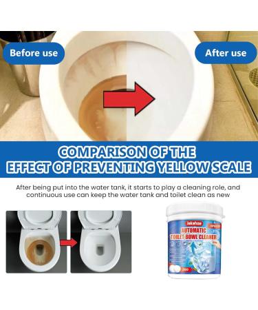 Automatic Toilet Bowl Cleaner Tablets 200g Toilet Bowl Cleaner Tablets for Deodorizing & Descaling Toilet Fresh Tablets Bathroom Toilet Tank Cleaner Long-Lasting Bleach Tablets (3PC) - Buy Online on GoSupps.com