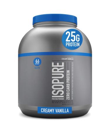Isopure Zero Carb Protein Powder Creamy Vanilla 4.5 lb (204 kg)