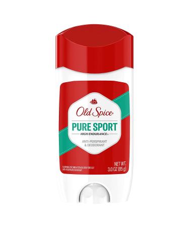 Old Spice High Endurance Pure Sport Men's Antiperspirant Deodorant 3 oz, Pack of 6 - Buy Online on GoSupps.com