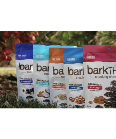 barkTHINS Dark Chocolate Almond with Sea Salt 4.7 oz (Pack of 6) | Delicious Snack with Almonds & Sea Salt - Buy Online on GoSupps.com