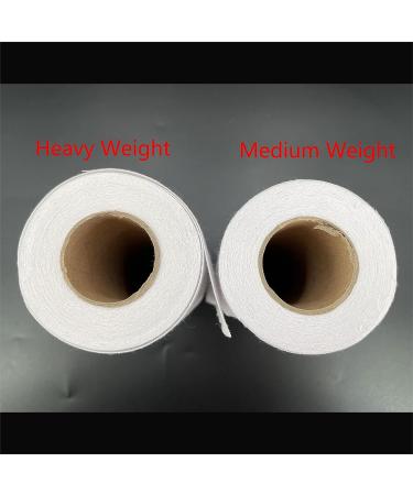 Woven Cotton Iron-On Fusible Interfacing 10.6x10 Yards - White Heavy Weight 100% Cotton for DIY Crafts & Apparel - Buy Online on GoSupps.com