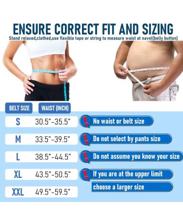 Back Brace for Lower Back Pain Relief - 3D Lumbar Pad Breathable Support Belt for Herniated Disc & Sciatica - Medium (Waist: 33.5-39.5 - Buy Online on GoSupps.com