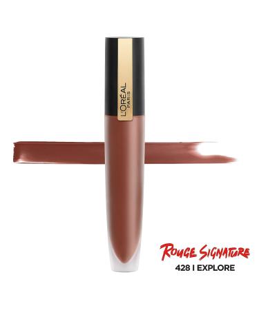 L'Oreal Paris Rouge Signature Matte Lip Stain - Intense Matte Finish | Long-Lasting Lip Color - Buy Online on GoSupps.com