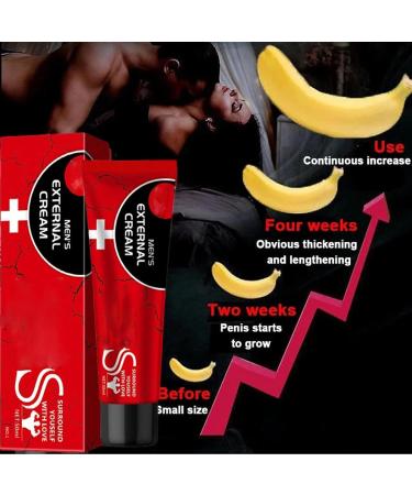 Men's Energy Strength Massage Cream - Mens External Cream XXXL 50ml - Vitality Boost Cream - Buy Online on GoSupps.com