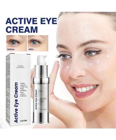 Active Eye Cream Eye Cream 30ml Eye Cream Against Dark Circles Active Ingredient Combination Bags and Wrinkles Eye Care Anti Dark Spot Dark Circle Smooth Eye Fine Lines - Buy Online on GoSupps.com