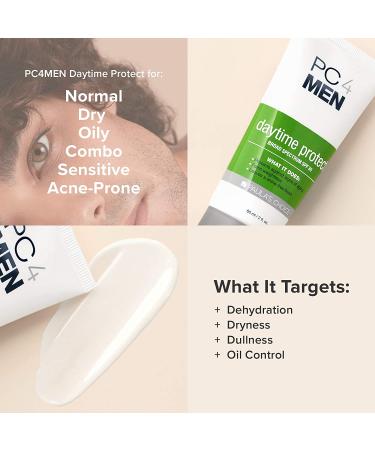 Paula's Choice PC4MEN Daytime Protect SPF 30 Moisturizer | 2 oz Bottle | Fragrance Free - Buy Online on GoSupps.com