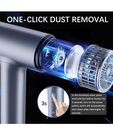 Airyomi 2000W Professional Ionic Hair Dryer with Diffuser and Concentrator - Fast Drying, Brushless Motor, Travel Size - Silvery - Buy Online on GoSupps.com