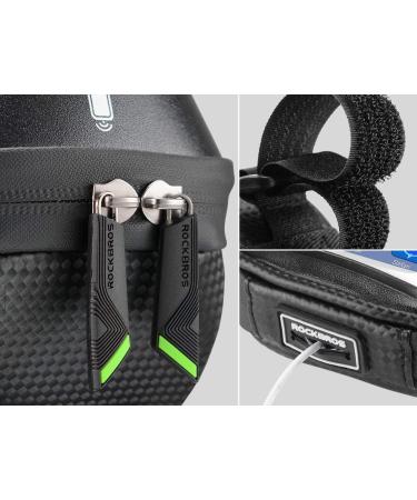 ROCKBROS Waterproof Bike Phone Mount Bag | Handlebar Holder Case for iPhone | Sensitive Touch Screen | Black, Size 1 - Buy Online on GoSupps.com
