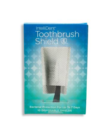 Toothbrush Shields - Pack of 10 Toothbrush Head Cover Caps - Breathable Quick-Drying & Disposable - Perfect for Travel Home & Office Use