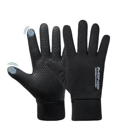 Riding gloves children winter gloves children waterproof bicycle gloves for children winter gloves children bike children's gloves touchscreen black cycling outdoor hiking gloves