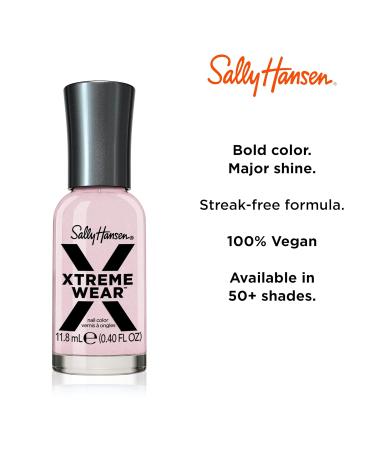 Sally Hansen Xtreme Wear Nail Polish in Rose Water - Long Lasting Chip Resistant Easy Application 0.4oz - Buy Online on GoSupps.com