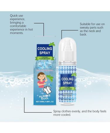 Refreshing Spray - Refreshing Face Mist 50 ml Natural Daily Trips Beach Golf Sports Hiking Travel - Buy Online on GoSupps.com