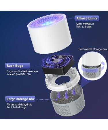 Buy YZ-Hui-B2 UV Mosquito Lamp & Insect Destroyer - Portable USB Fly Trap for Home & Camping - Effective Mosquito Protection - Buy Online on GoSupps.com
