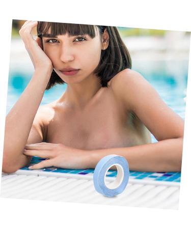 Healeved Wig Tape - 3 Rolls Double-Sided Hair Extension & Lace Front Tape - Sky Blue 5x5x1CM | Best International Shipping - Buy Online on GoSupps.com