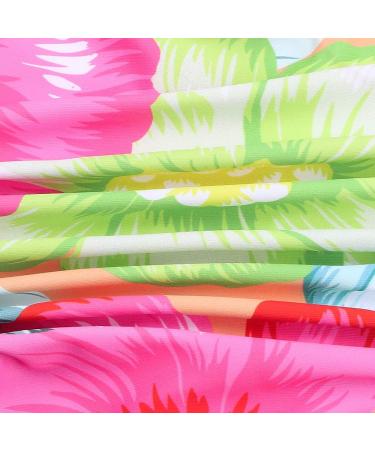 HUAANIUE Baby Girls Short Sleeve One Piece Swimsuit | UPF 50+ Sun Protection - Buy Online on GoSupps.com