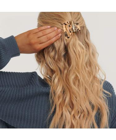 Tortoise Shell Ponytail Cuffs - Leopard French Design Hair Bands for Women & Girls (Pack of 3) - Buy Online on GoSupps.com