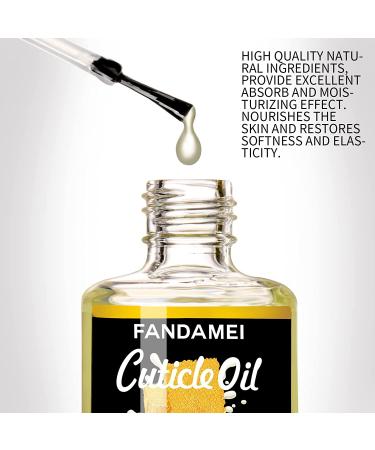 2PCS FANDAMEI Milk and Honey Cuticle Revitalizing Oil 0.42 oz - Nourishing and Moisturizing Cuticle Care for Soothing, Strengthening, and Healing Dry Cracked Cuticles - Buy Online on GoSupps.com
