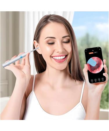 Fit For Smart Visual Ear Cleaner Set With Camera Otoscope Ear Cleaner Rechargeable Endoscope Earpick Care Set(White 1PCS) - Buy Online on GoSupps.com