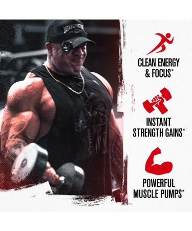 Jacked Factory Altius Pre Workout Powder - High Performance Preworkout w/L-Citrulline Creatine Monohydrate Beta-Alanine Alpha GPC & PurCaf for Strength & Energy - 20 Servings Strawberry Mango 1.16 Pound (Pack of 1) - Buy Online on GoSupps.com