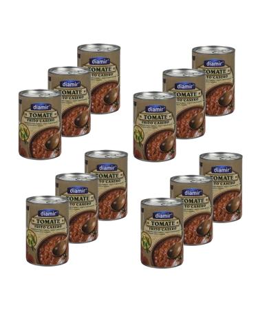 Lot 12x Crushed tomatoes in oil - Box 400g