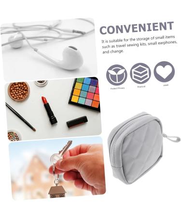 Lurrose Mini Makeup Kit Bag - Reusable Tampon Holder & Period Pocket for Women | Practical & Multifunctional 13x13cm - Buy Online on GoSupps.com