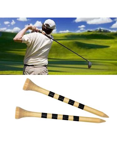 Zivisk Wooden Golf Tees 3-142-342-181-12 Available100 Count Bamboo Tee Golf (Natural Color White Black Green Blue Red Pink) 3 14 inch Natural Color - Buy Online on GoSupps.com