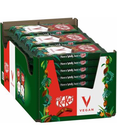  Wowboxme KitKat Vegan 4 Finger Chocolate Wafers 24 x 41g (Vegan) (24 Bars) - Buy Online on GoSupps.com