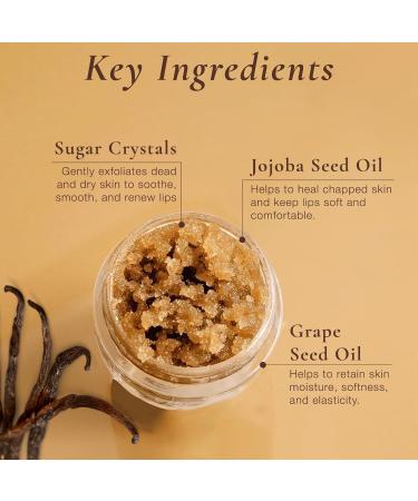 Sara Happ Sweet Clay Mask & Vanilla Bean Sugar Scrub Lip Duo - Vegan Exfoliating & Moisturizing Treatments for Dry Flaky Lips - International Shipping - Buy Online on GoSupps.com