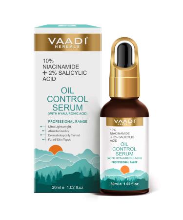 Oil Control Serum With 10% Niacinamide & 2% Salicylic Acid - 30ml