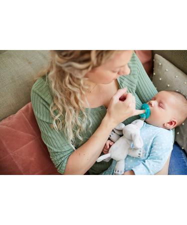 Philips AVENT Soothie Snuggle Pacifier Holder with Detachable Pacifier 0m+ - Elephant SCF347/03 - Buy Online on GoSupps.com