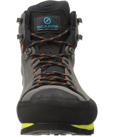 SCARPA Men's Zodiac Plus GTX Backpacking Boots, Size 10.5 Shark/Orange - Buy Online on GoSupps.com